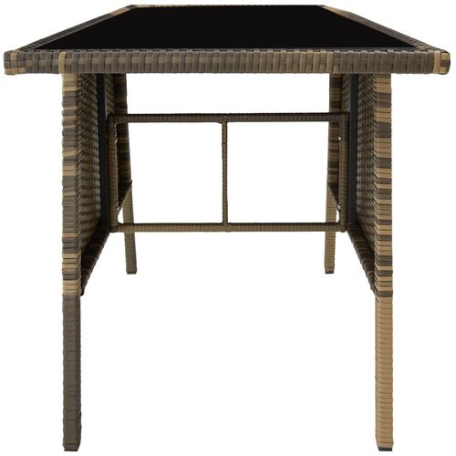 Salon De Jardin Marron Naturel  52.5 X 56 X 88 Cm