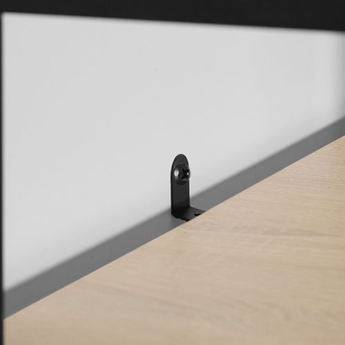 Étagère Style Industriel Protection Antibasculement Incluse Bois Clair