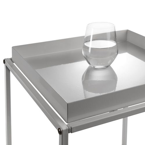 Table D'appoint Empilable Avec Étagère Sous Forme De Tablette