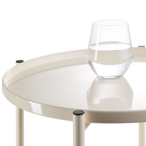 Table D'appoint Au Style Industriel Avec Plateaux Amovibles