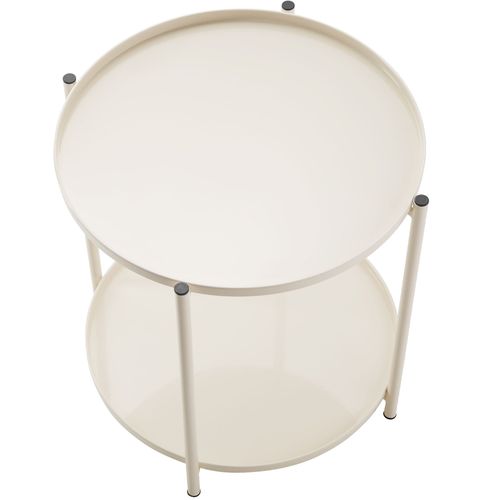 Table D'appoint Au Style Industriel Avec Plateaux Amovibles