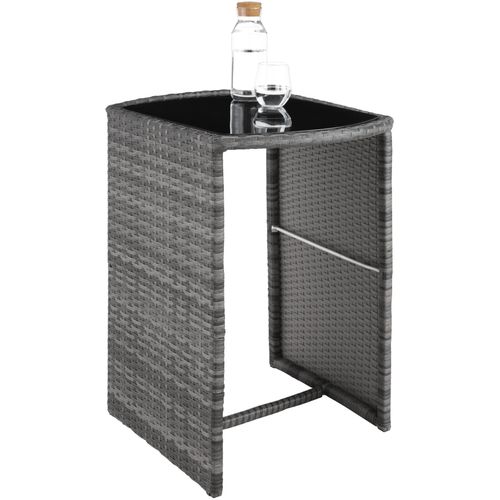 Salon De Jardin Gris  156.5 X 49.5 X 74.5 Cm