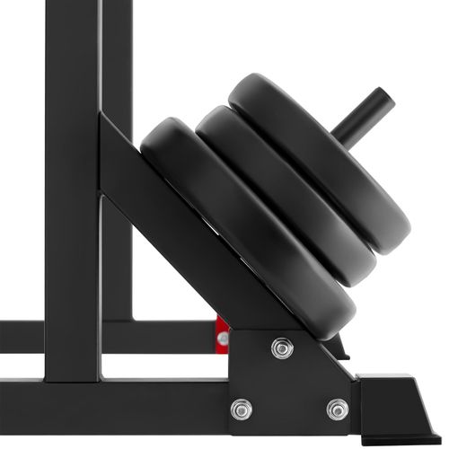 Support De Squat Multi-fonction Hauteur Et Largeur Réglable Noir