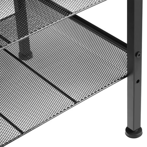 Table D'appoint Style Industriel 40,5 X 40 X 50,5 Cm Bois Clair