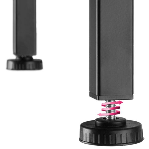 Étagère à Chaussures Style Industriel 755x305x855cm Bois Foncé