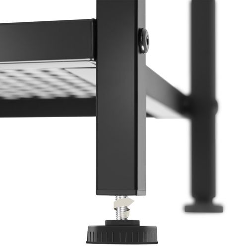 Étagère à Chaussures Style Industriel 91x36x55 Cm Bois Foncé