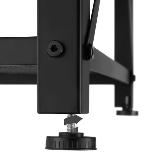 Étagère à Chaussures Style Industriel 101 X 305 X 455 Cm Bois Foncé