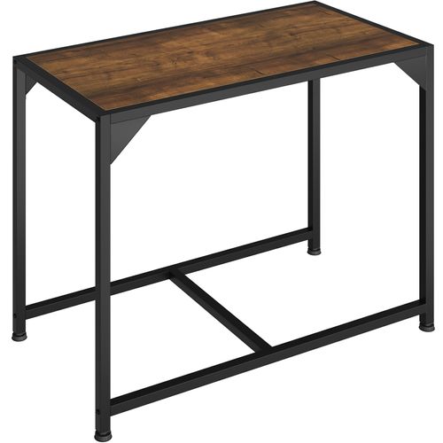 Ensemble Chaises De Salle à Manger 3 Pièces Bois Et Acier Bois Foncé