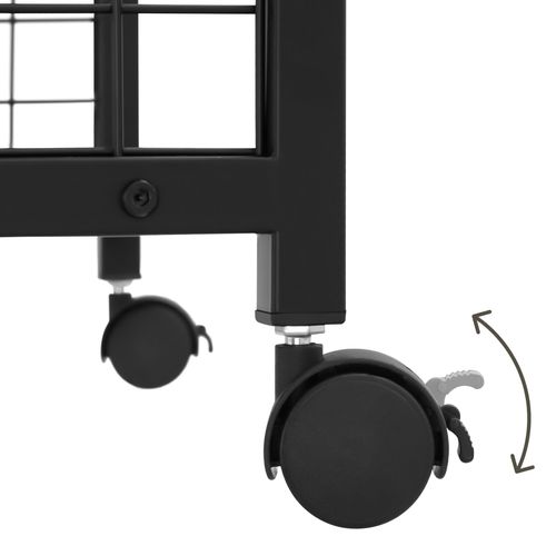 Table D'appoint Style Industriel 40 X 40 X 48 Cm Bois Clair