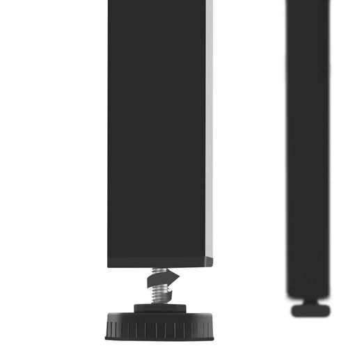 Étagère Style Industriel Antibasculement 755x30x155 Cm Bois Foncé