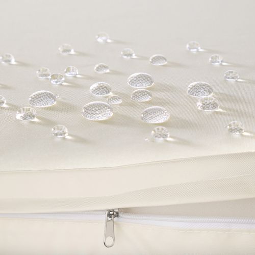 Bain De Soleil Anti Uv Coussin Amovible Et Roulettes Marron Marbré