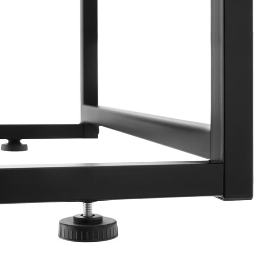 Table Console Style Industriel 100 X 41 X 80,5 Cm Bois Foncé