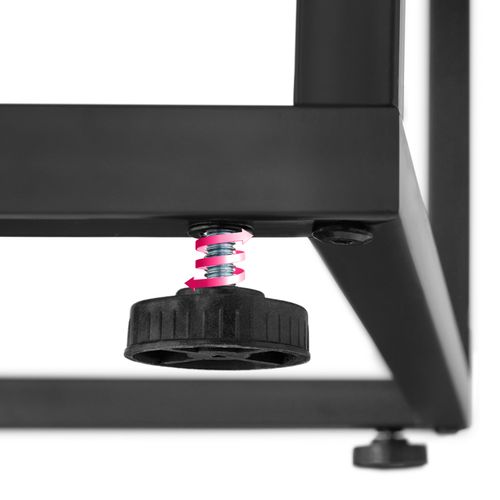 Table De Chevet Style Industriel 43 X 45 X 545 Cm Bois Foncé