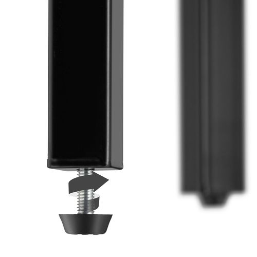 Étagère D’angle Style Industriel  34x34x125 Cm Bois Clair