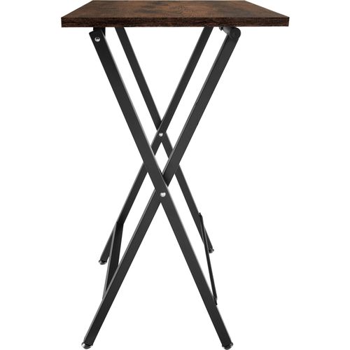 Ensemble De 2 Bouts de canapé Pliable Avec Pieds Articulés Réglables En Hauteur