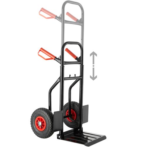 Diable Pliable 100 Kg Avec Châssis En Acier Noir