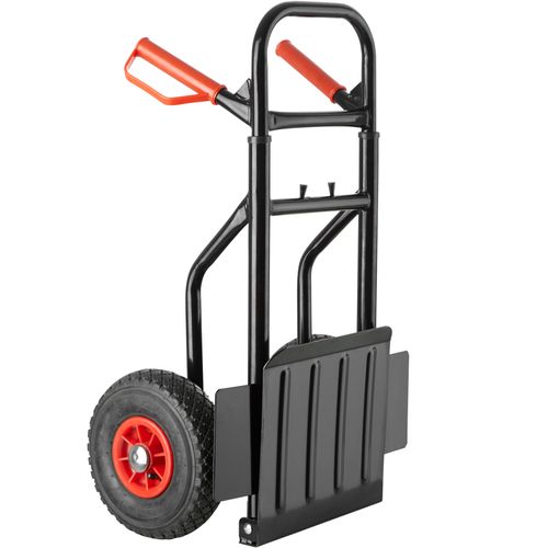 Diable Pliable 100 Kg Avec Châssis En Acier Noir