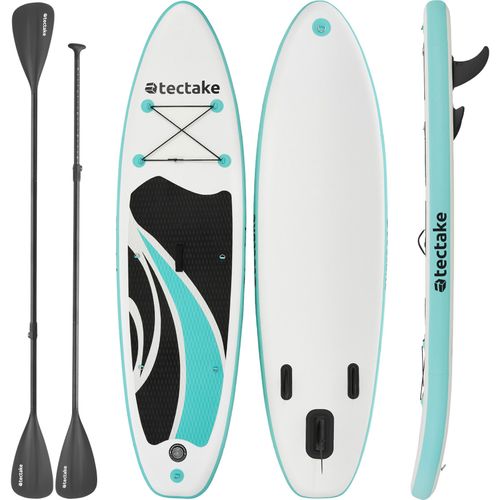 Planche De Stand-up Paddle 2-en-1 En Matériau Drop-stitch Blanc/turquoise