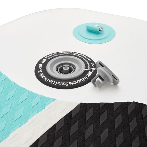 Planche De Stand-up Paddle 2-en-1 En Matériau Drop-stitch Blanc/turquoise