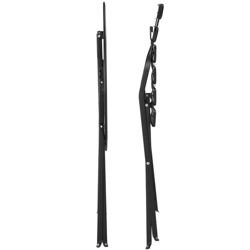 Ensemble Table Et Chaises Bistrot Noir  59 X 59 X 70.5 Cm