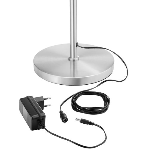 Lampe De Sol LED 5 Modes D'éclairage 12 W Avec Télécommande Argent