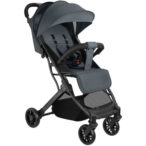 Poussette Buggy Pliable Avec Harnais à 5 Points Et Frein Anthracite