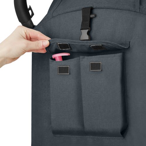 Poussette Buggy Pliable Avec Harnais à 5 Points Et Frein Anthracite