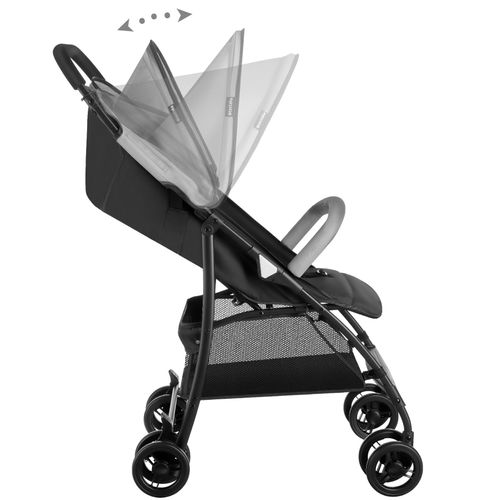 Poussette Pliable Avec Harnais à 5 Points Frein Et Arceau De Sécurité