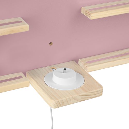 Étagère Murale Avec Bandes Magnétiques 59 X 15,5 X 58 Cm