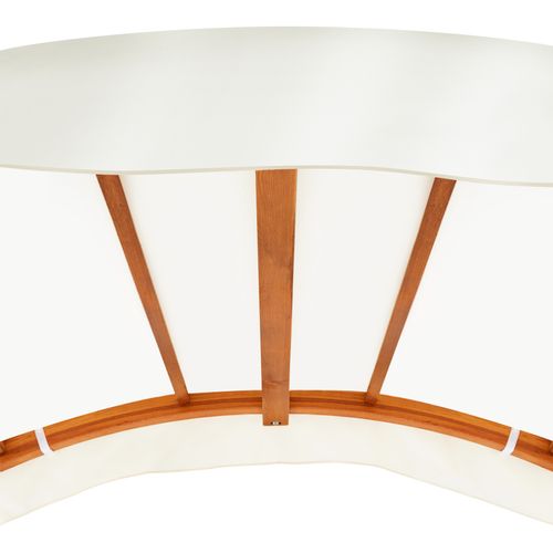 Hamac Pour 2 Personnes Avec Cadre En Bois Et Grand Toit Solaire