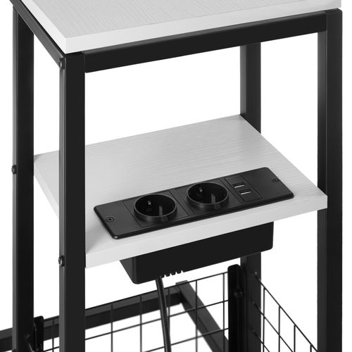 Bout de canapé Pour Ordinateur Portable Avec Station De Charge Intégrée