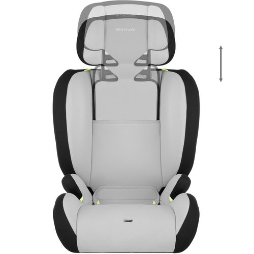 Siège Auto Avec Protection Contre Les Chocs Latéraux Max 36kg Gris