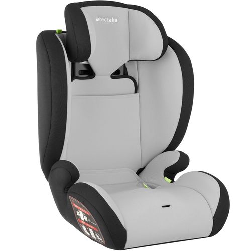 Siège Auto Avec Protection Contre Les Chocs Latéraux Max 36kg Gris