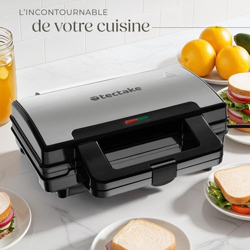 Appareil à Sandwichs Antiadhésif Et Résistant à La Chaleur 1000w