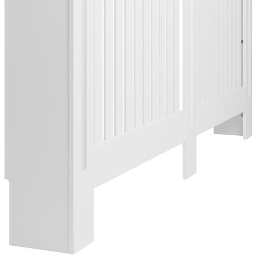 Cache-radiateur Design à Lattes Étagère De Rangement 172,3x19x82cm