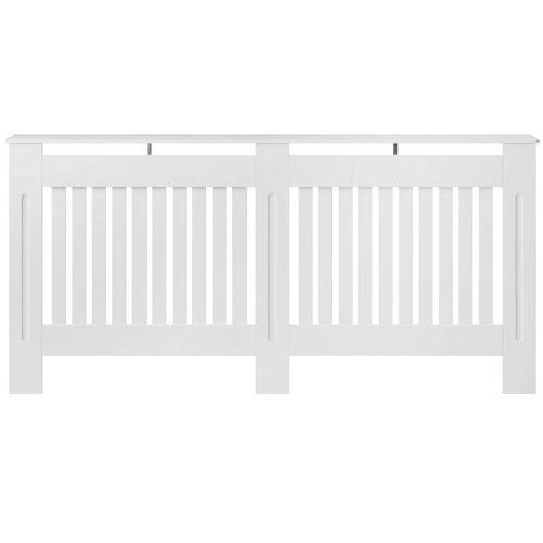 Cache-radiateur Design à Lattes Étagère De Rangement 172,3x19x82cm