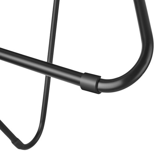 Fauteuil Cocktail Rond Et Rembourré Revêtement En Bouclé Blanc Cassé