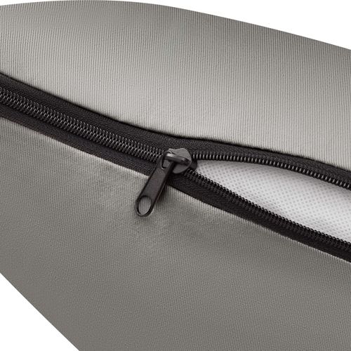 Siège Auto Pour Chien Rembourré Laisse Et Sangles De Sécurité Gris