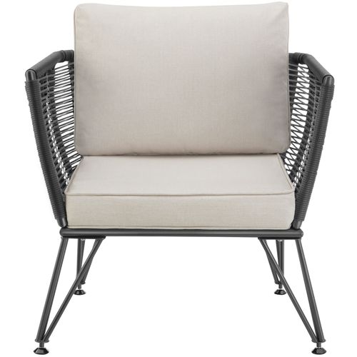 Lot De 2 Fauteuils De Jardin En Résine Tressée Avec Housses Amovibles