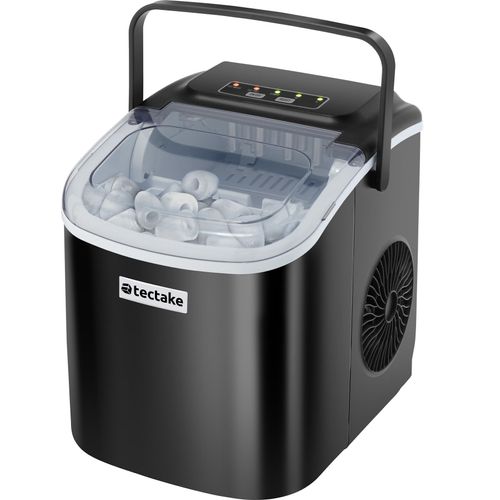 Machine à Glaçons Réservoir D'eau De 1,2 L Avec 2 Tailles De Glaçons Noir