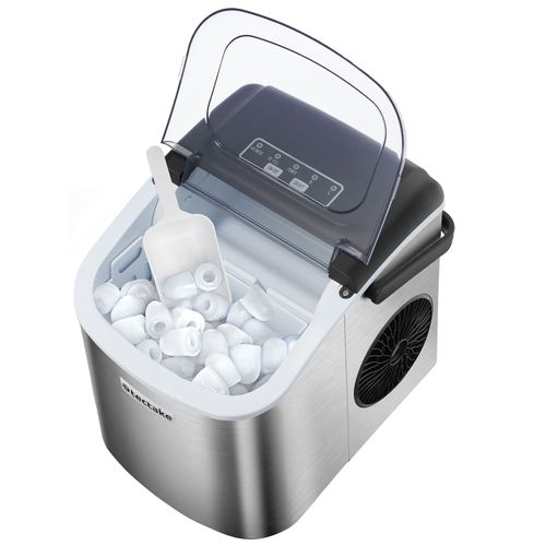 Machine à Glaçons Capacité De 1,2 L Avec 2 Tailles De Glaçons Argent