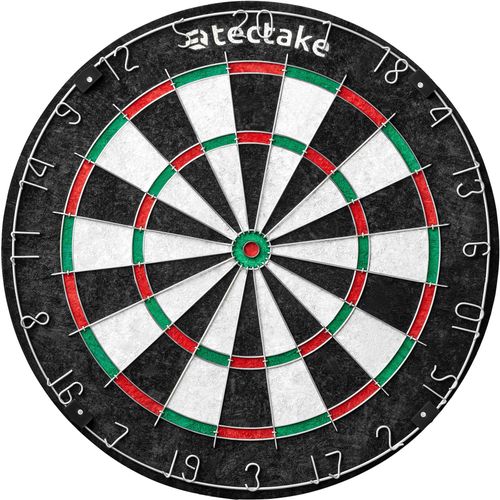 Cible De Fléchettes En Sisal Avec 9 Fléchettes Et 21 Ailettes 45x4,5cm