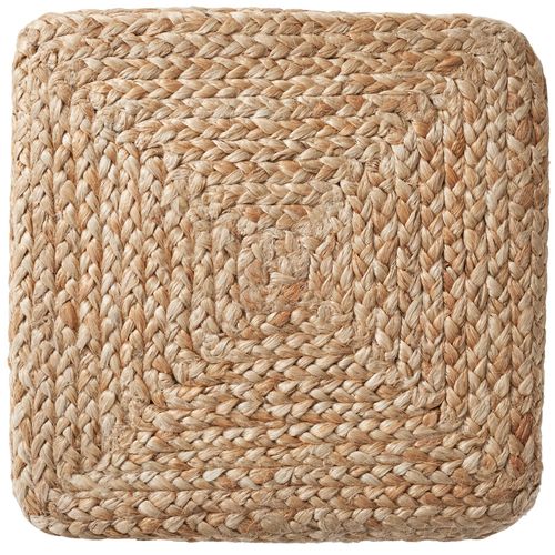 Pouf Fait Main Style Bohème Beige
