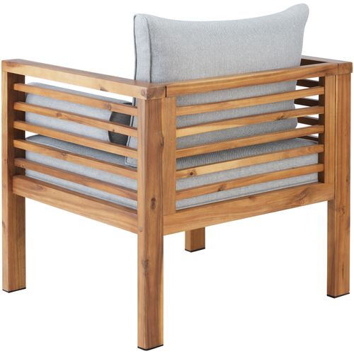 Lot De 2 Fauteuils Lounge De Jardin Lasurés Jusqu'à 120 Kg