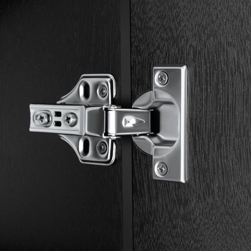 Buffet Avec Portes Effet Jute Avec 2 Compartiments De Rangement