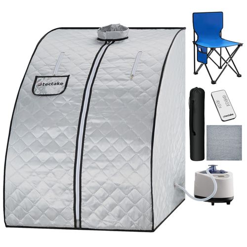 Sauna à Vapeur Mobile 1000w Avec Fonction Minuterie