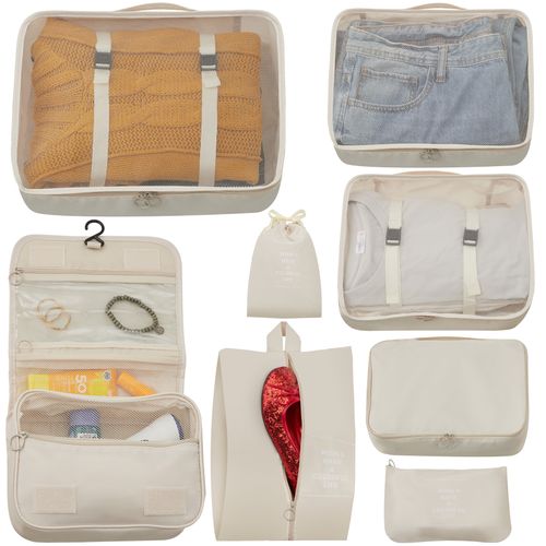 Ensemble De Valises 13 Pièces Coques Rigides En Abs Robuste Avec Serrure Tsa