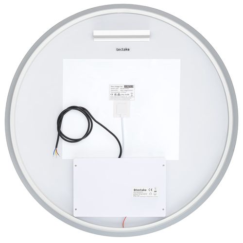 Miroir De Salle De Bain LED Réglable Avec 3 Couleurs De Lumière 60cm