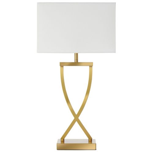 Lampe De Table 60w Design Moderne Et Lumière Non Éblouissante Laiton