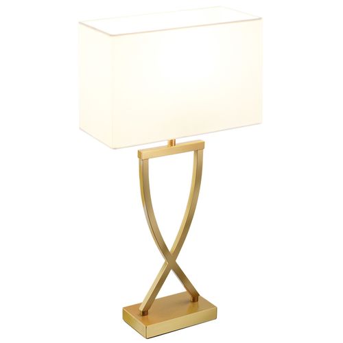 Lampe De Table 60w Design Moderne Et Lumière Non Éblouissante Laiton